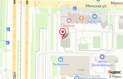 Тимер Банк на Минской улице на карте