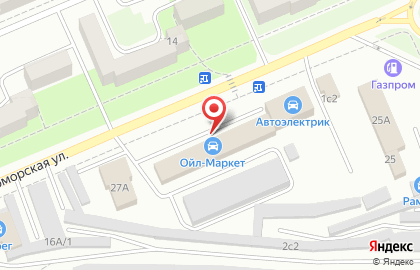 Центр автомасел Ойл-маркет на Черноморской улице на карте