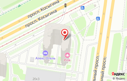 Компания МК-Групп на проспекте Косыгина на карте
