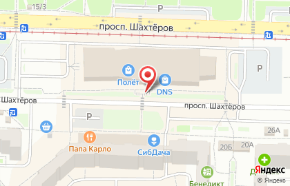Данко в Новокузнецке на карте