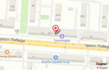 МДМ Банк на проспекте Победы в Копейске на карте