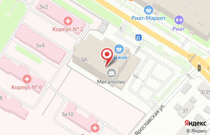 Грузовой поток Иваново на карте