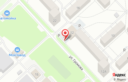Продовольственный киоск в Дзержинском районе на карте