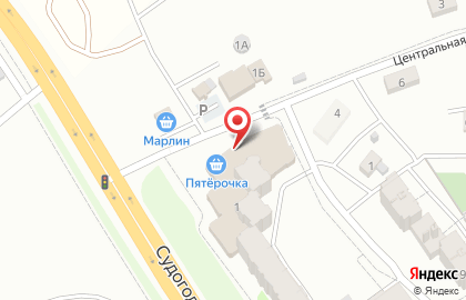 Аптека Здоровье+ на Судогодском шоссе, 1 на карте