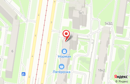 Аптека Озерки в Санкт-Петербурге на карте