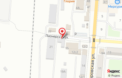 Гостиница ЕвроСтандарт на карте