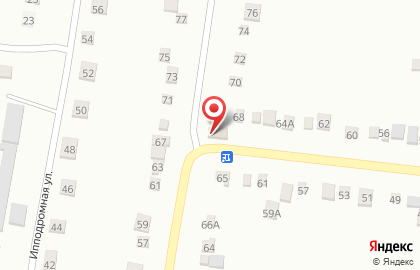 Продовольственный магазин Удача на улице Демьяна Бедного на карте
