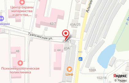 Торгово-сервисный центр Мотозона 23 в Центральном районе на карте