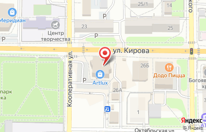 Торговый центр Artlux на карте