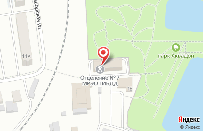 Управление ГИБДД, Управление МВД России по Тульской области Межрайонный регистрационно-экзаменационный отдел на Заводской улице на карте