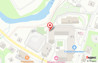 Частный детский сад Медвежонок на Алтайской улице на карте