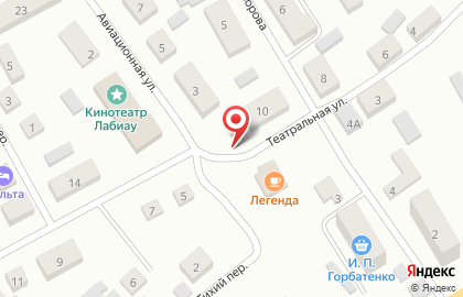 Продуктовый магазин в Калининграде на карте