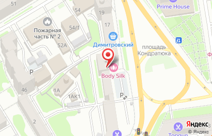 Юридическая фирма Рябинина Зиновьев и Крестьянов на карте