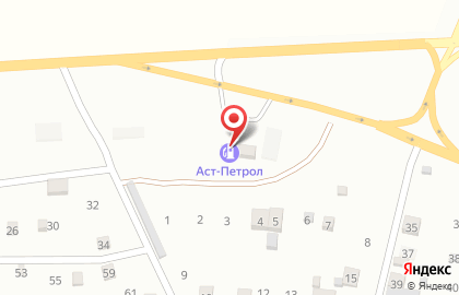 Аст-Петрол на Тепличной улице на карте