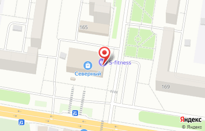Фитнес-клуб S-fitness на карте
