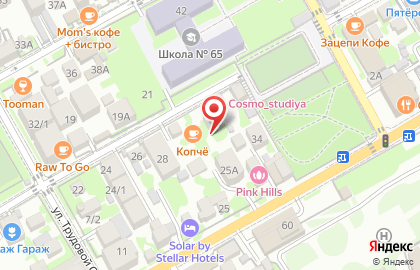 Точка оплаты на Вознесенской улице на карте