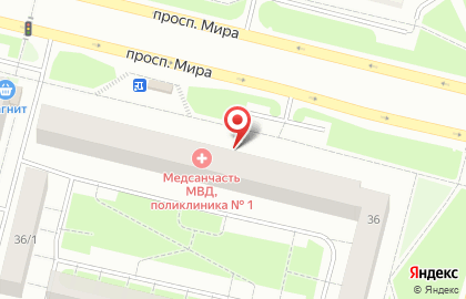 Продуктовый магазин в Сургуте на карте