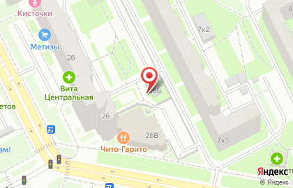 Центр МРТ в Санкт-Петербурге на карте