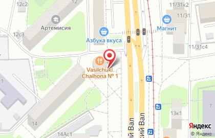 Коворкинг-центр в ресторанах Foodworking на улице Симоновский Вал на карте