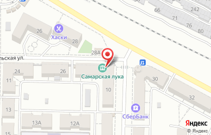 Историко-краеведческий музей Самарская Лука на карте