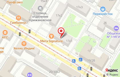 Tnt Express Worldwide (cis) на улице Кржижановского на карте