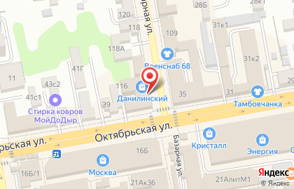 Магазин Полезные мелочи на Базарной улице на карте