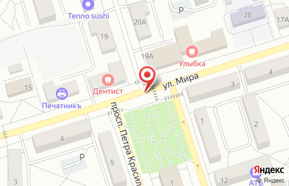 1C в 30-м квартале на карте