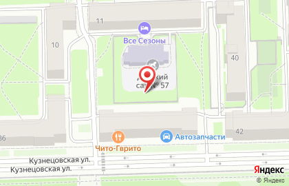 Детский сад # 269 Оздоровительный, Противотуберкулезный на карте