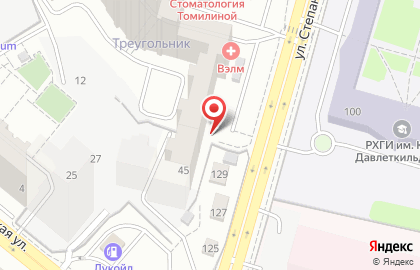 Реабилитационная клиника Вэлм на улице Менделеева на карте
