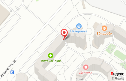 Ветеринарная клиника Алиса на проспекте Комарова на карте