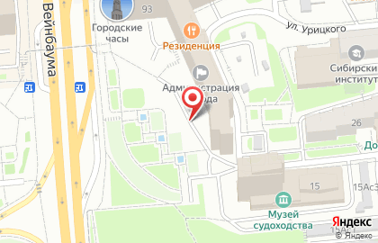 Красноярский городской Совет депутатов на карте