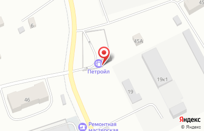АГЗС Петройл в Архангельске на карте