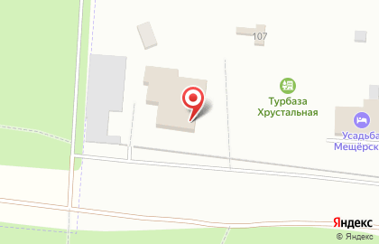 Гостиница Хрустальный на карте
