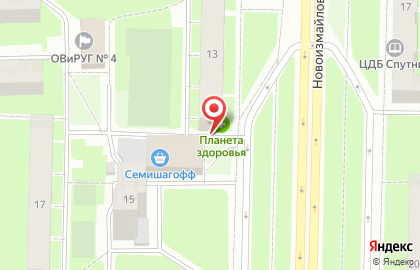 Киоск по ремонту обуви, Московский район на Новоизмайловском проспекте на карте