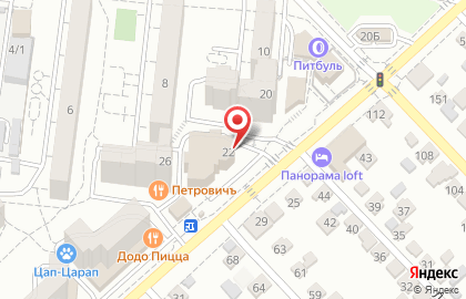 Страховое агентство в переулке Макарова на карте