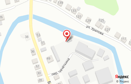 Компания грузоперевозок в Базарном переулке на карте