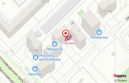 Дивас на Цветочном бульваре на карте