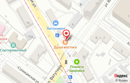 Салон цветов в Екатеринбурге на карте