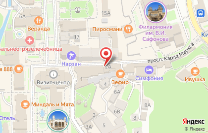 Мастерская по ремонту часов Время на улице Карла Маркса на карте