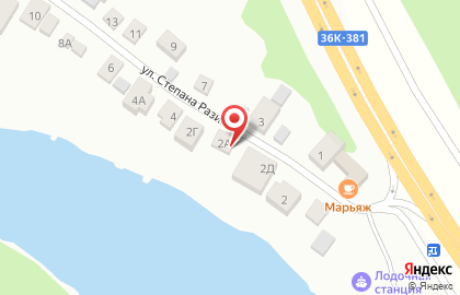Салон Русский фейерверк на Степана Разина на карте