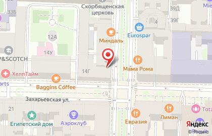 Мини-маркет Мини-маркет на Захарьевской улице на карте