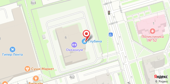 Детский баскетбольный клуб Морские львы на улице Композиторов на карте