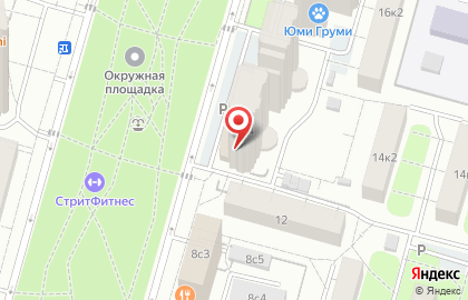 Управление социальной защиты населения района Хорошёво-Мнёвники на карте