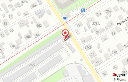 Шиномонтажная мастерская в Центральном районе на карте