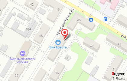 Магазин напитков Винтрест в Советском районе на карте