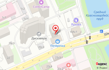 Дикси на Киевской на карте