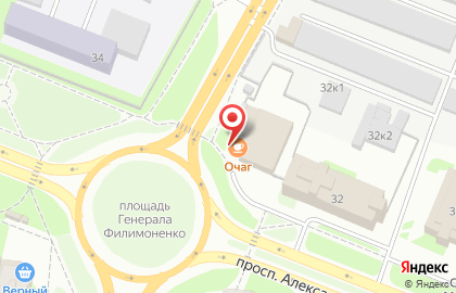 Кафе Бриг на проспекте Александра Корсунова на карте