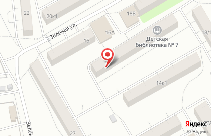 Детская библиотека №7 в Нижнем Новгороде на карте