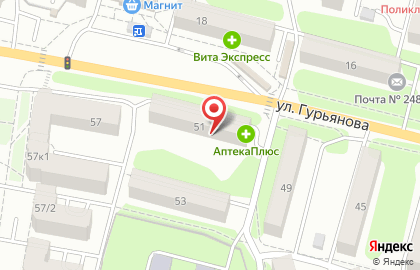 Торгово-монтажная компания Славянский Дом на улице Гурьянова на карте