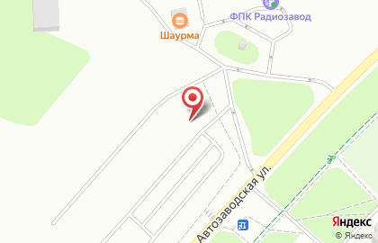 Автостоянка Родник на Автозаводской улице на карте